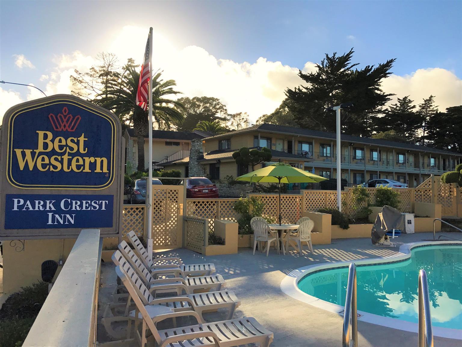 Best Western Park Crest Inn Monterey Buitenkant foto